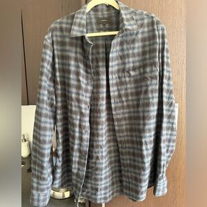 Vince Cotton Flannel - Size L LIKE NEW